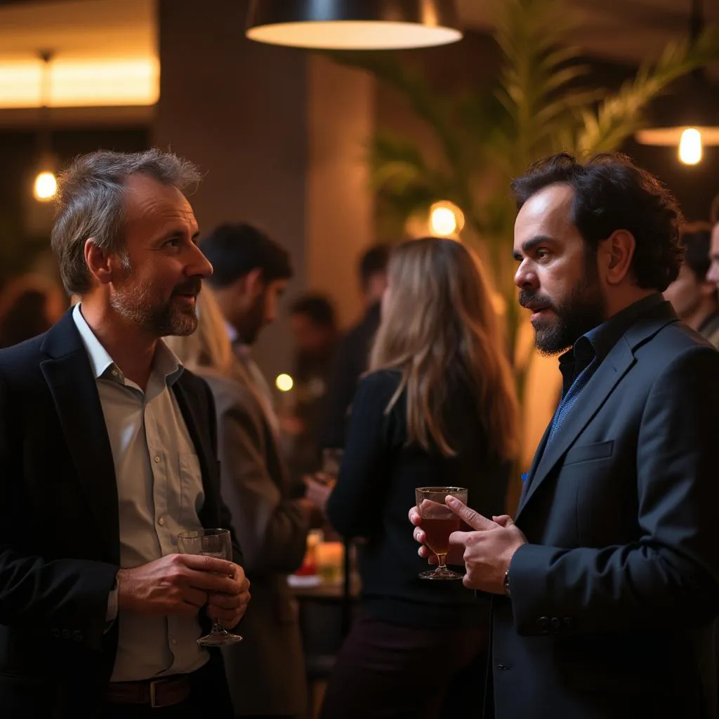 Evento de networking financiero
